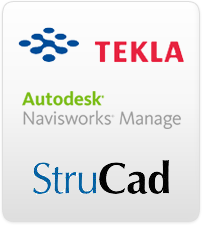 navisworks tekla strucad logos